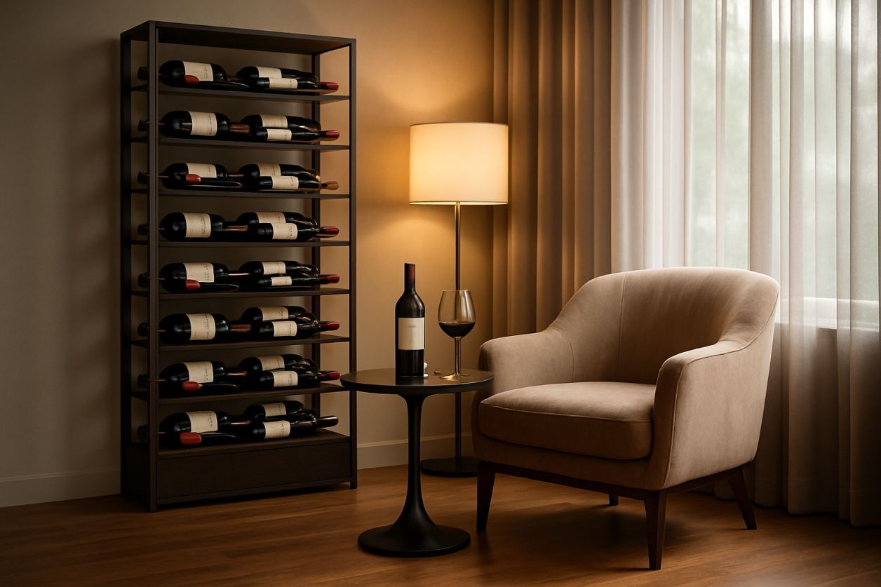 Créer un coin vin chic dans son salon