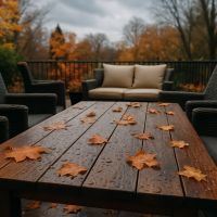 Mobilier extérieur : résistez au froid et à l’humidité