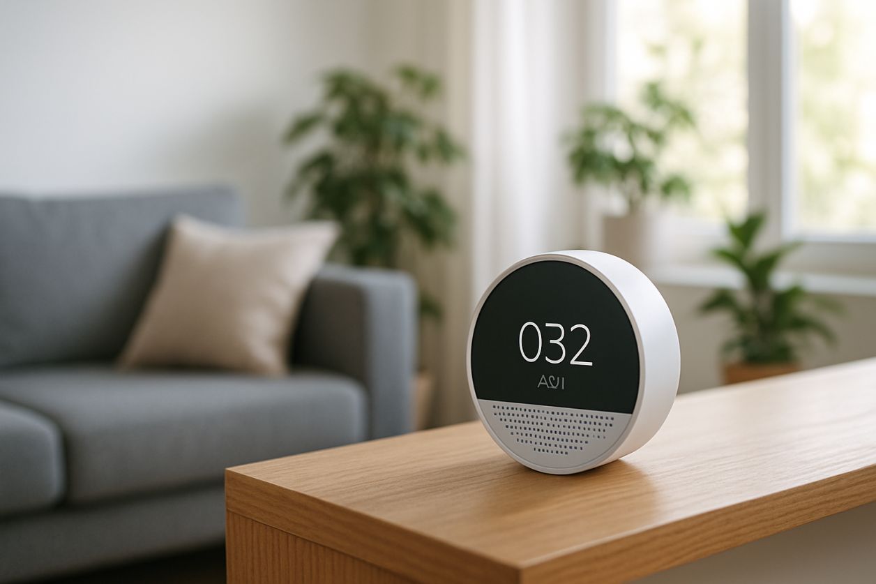 Capteurs air intérieur : guide et actions