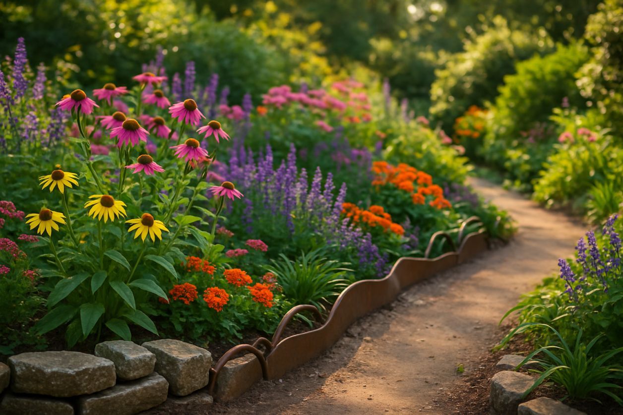Des idées originales de bordure jardin