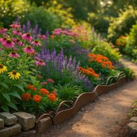Des idées originales de bordure jardin