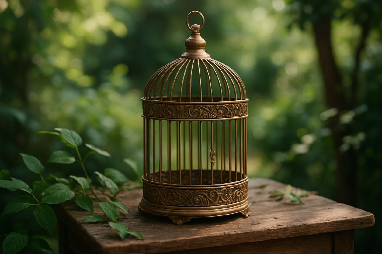 Cage oiseau déco chic chez Maison du Monde