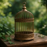 Cage oiseau déco chic chez Maison du Monde