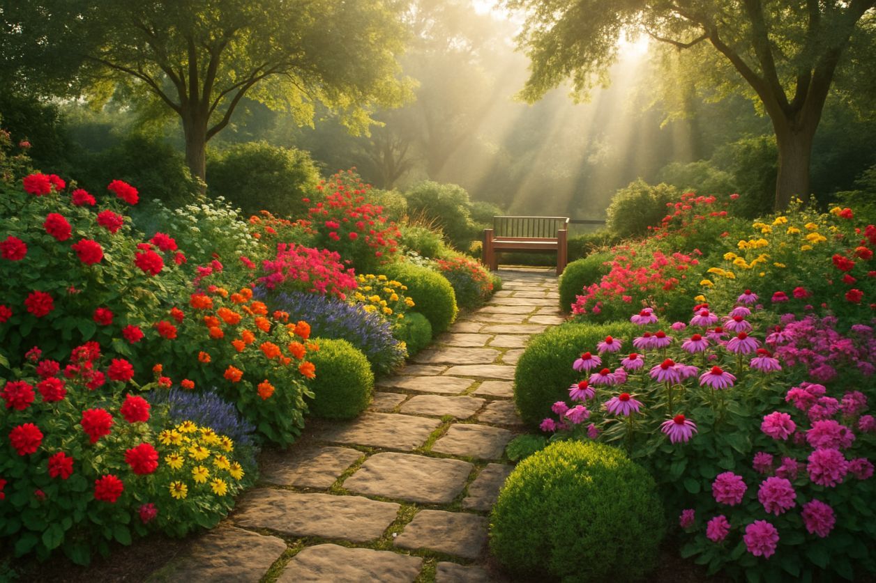 Créer un jardin beau et facile à vivre