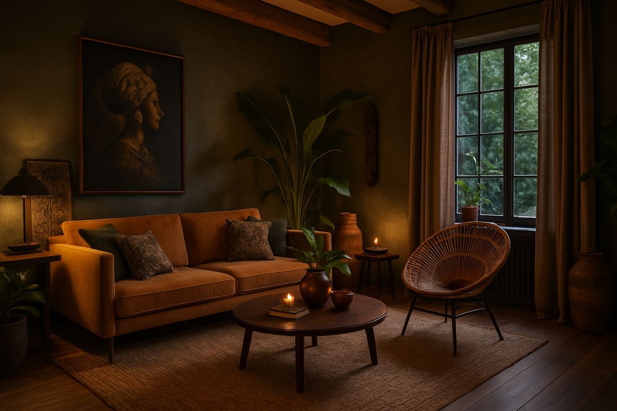 Salon tendance : esprit Maison du Monde