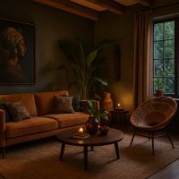 Salon tendance : esprit Maison du Monde