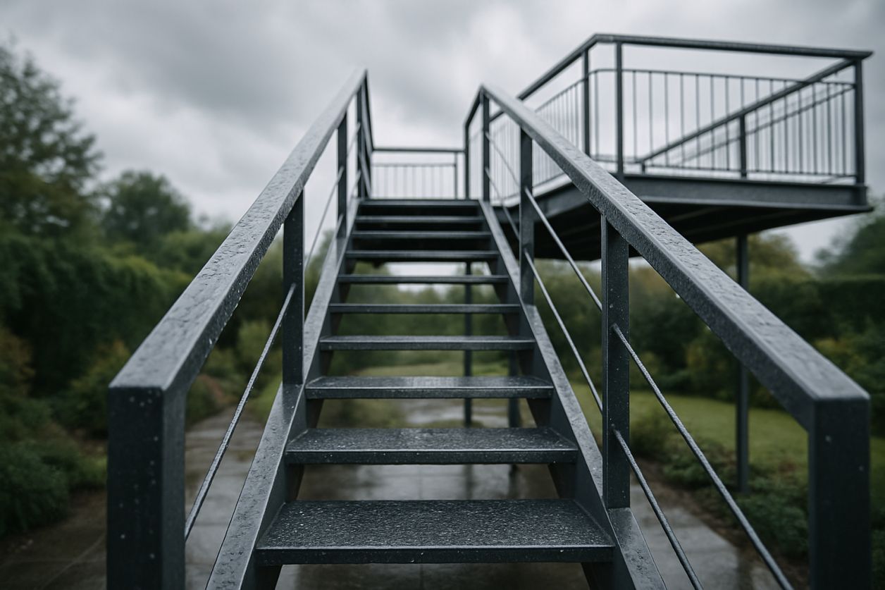 Escalier acier extérieur : le bon choix