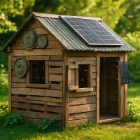 Cabane enfants écolo et 100 % sécurisée