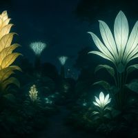Magie nocturne au jardin des plantes