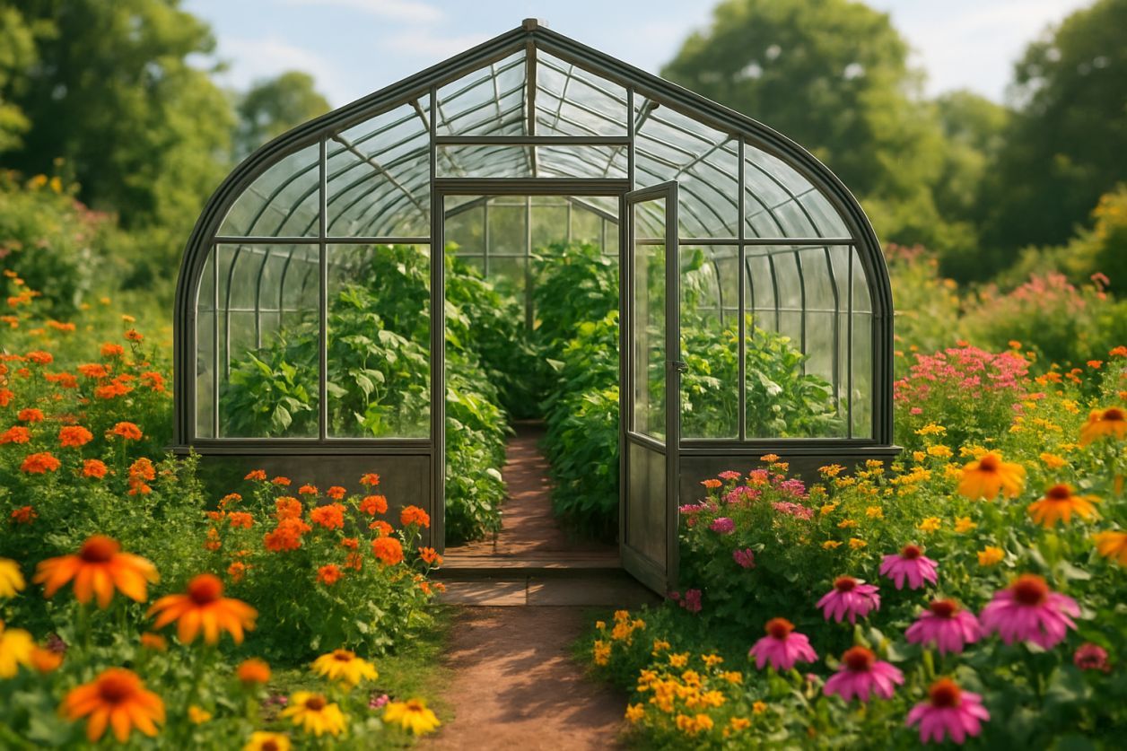 Transformez votre jardin avec une serre