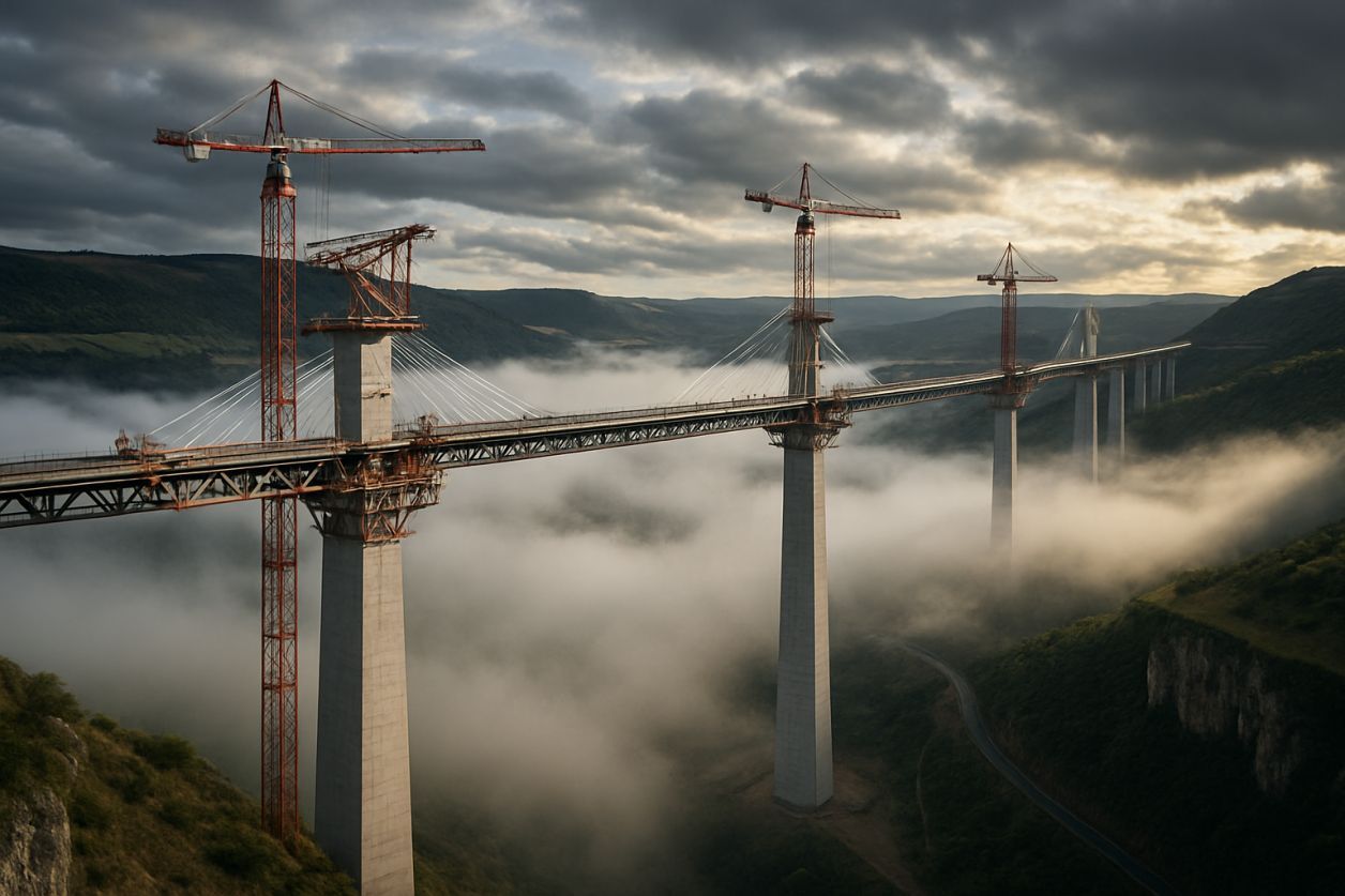 Les secrets de la construction du viaduc